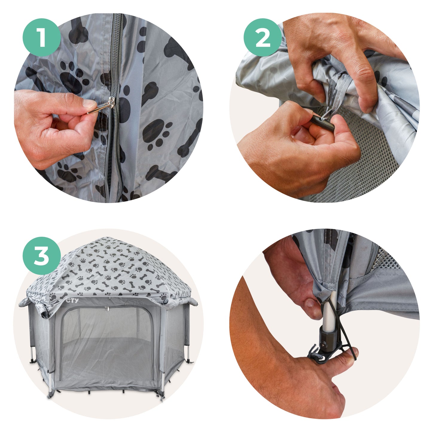 Anleitung Montage der Abdeckung Plus in groß