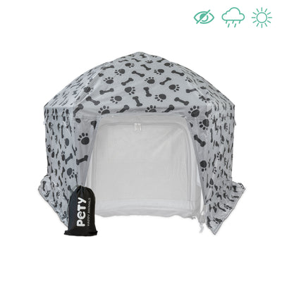 Kleiner PETY Hundelaufstall mit Abdeckung Plus und Tasche