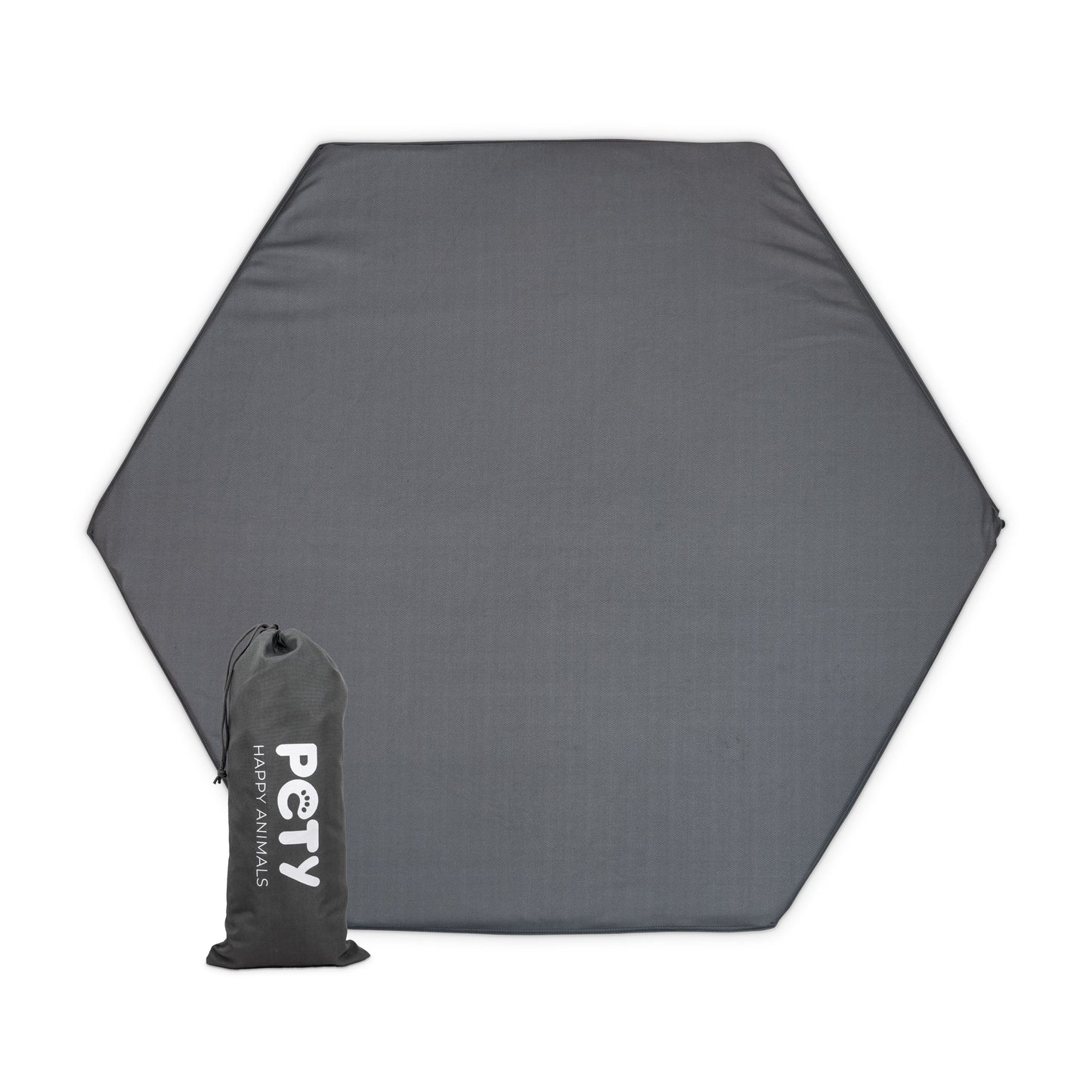 Mattenüberzug smooth in der großen Ausührung mit Tasche für den mobilen Hundelaufstall PETY