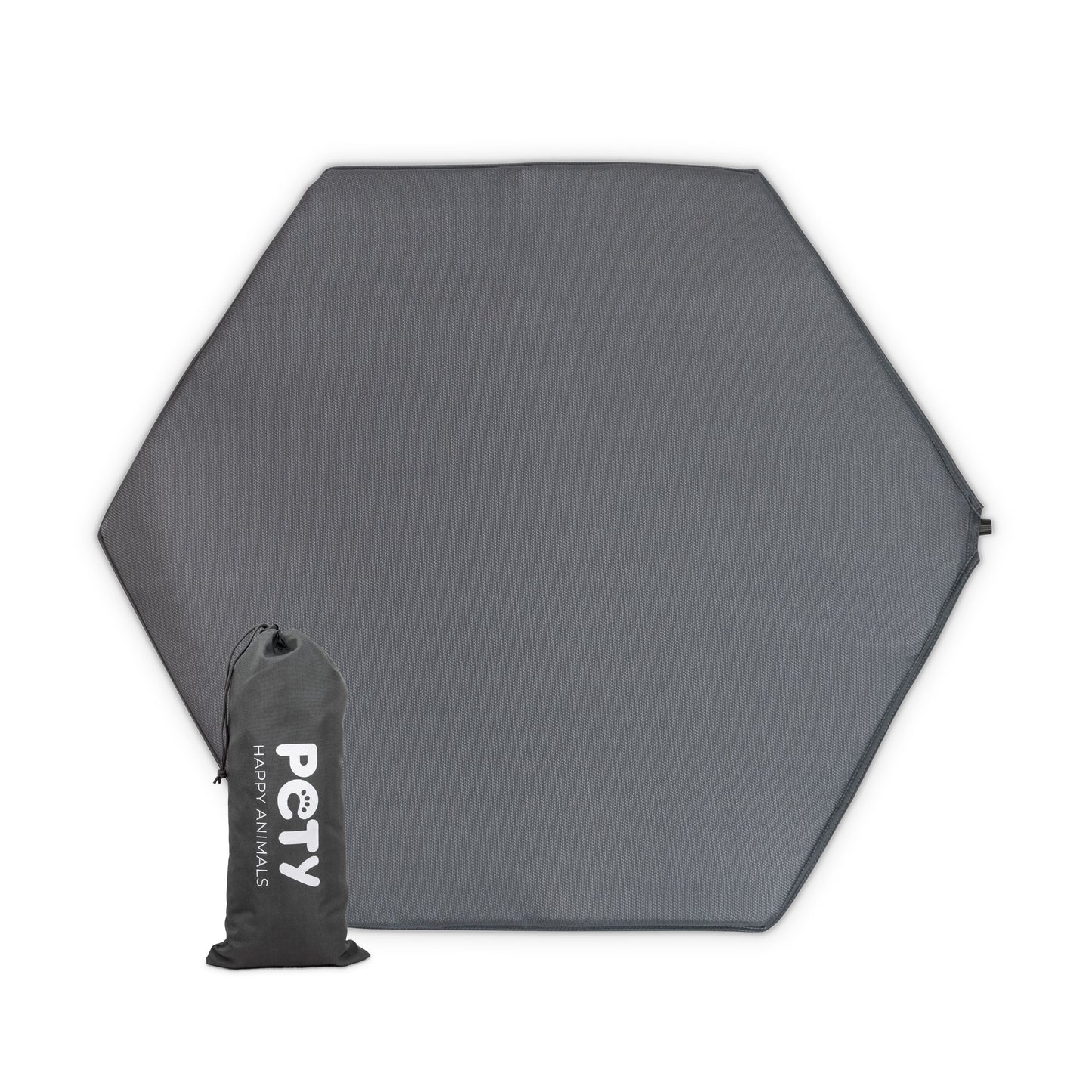 Mattenüberzug smooth in der kleinen Ausührung mit Tasche für den mobilen Hundelaufstall PETY