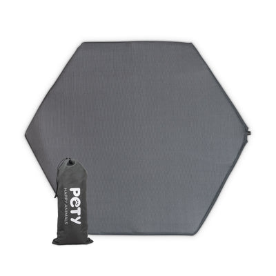 Mattenüberzug smooth in der kleinen Ausührung mit Tasche für den mobilen Hundelaufstall PETY